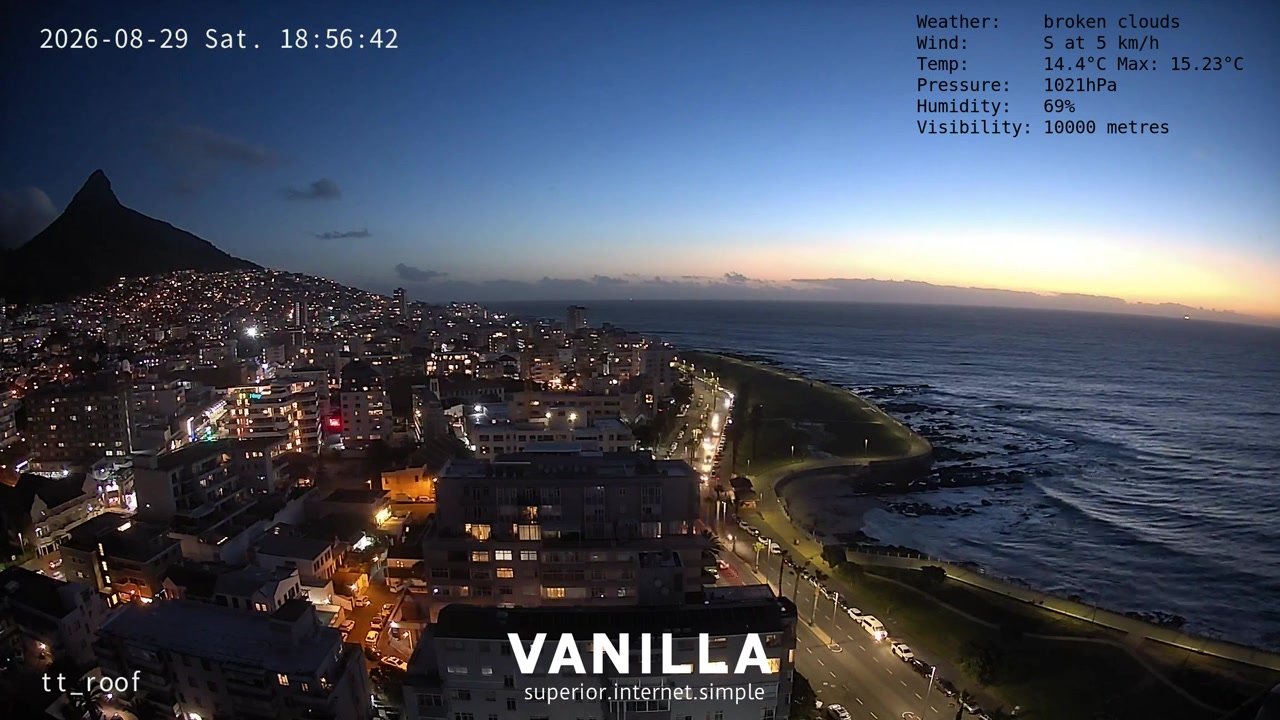 Sunset check Aug 29, 16:57
