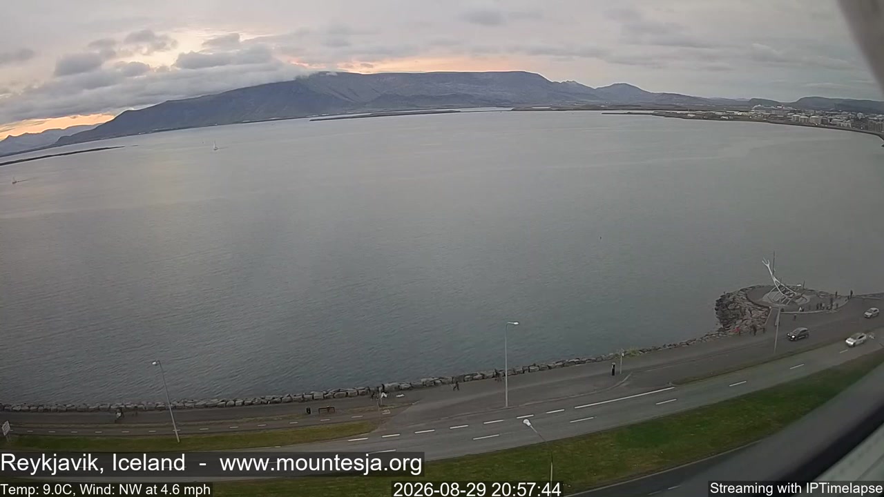 Sunset check Aug 29, 20:58