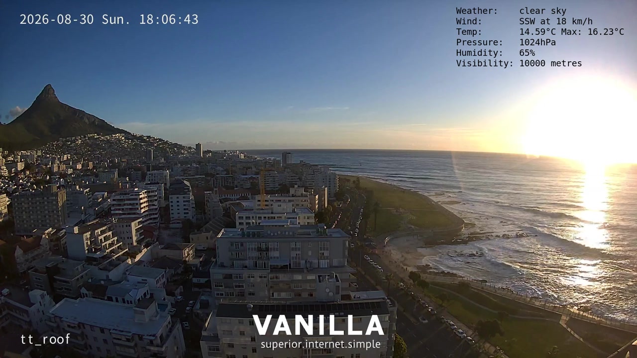 Sunset check Aug 30, 16:07