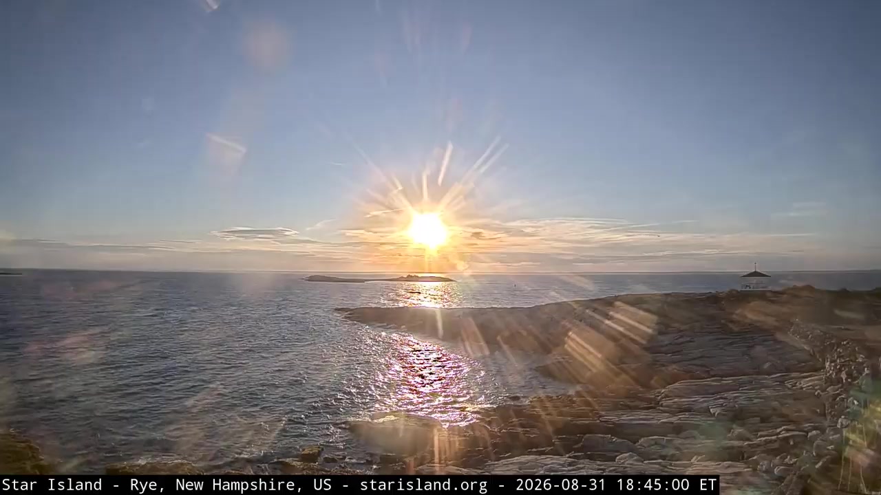 Sunset check Aug 31, 22:45