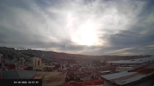 Sunset check Oct 3, 21:58
