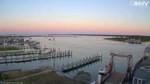 Live sunset camera in Edgartown, Massachusetts, USA