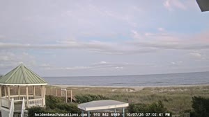 Live sunset camera in Holden Beach, North Carolina, USA