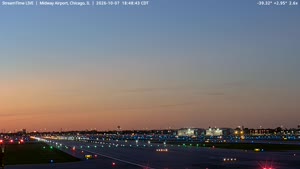 Live sunset camera in Chicago, IL, USA