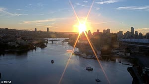 Live sunset camera in Vancouver, Canada