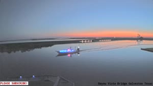 Live sunset camera in Galveston, Texas, USA