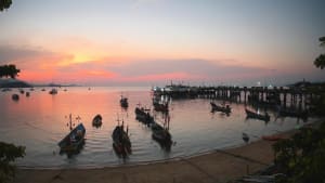 Live sunset camera in Koh Samui, Thailand
