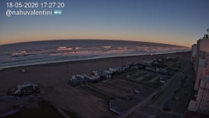 Live sunset camera in Necochea, Argentina