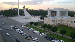 Live sunset camera in Bishkek, Kyrgyzstan
