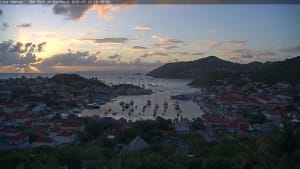 Live sunset camera in Gustavia, Saint Barthélemy