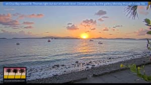 Live sunset camera in St. John, United States Virgin Islands