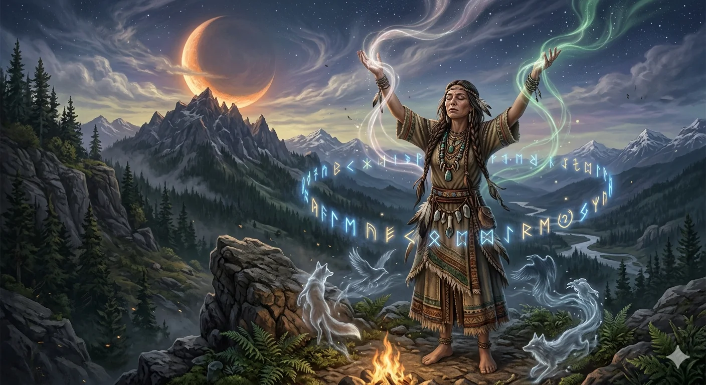 Moonbind Shaman — Bridge of Ancient Spirits