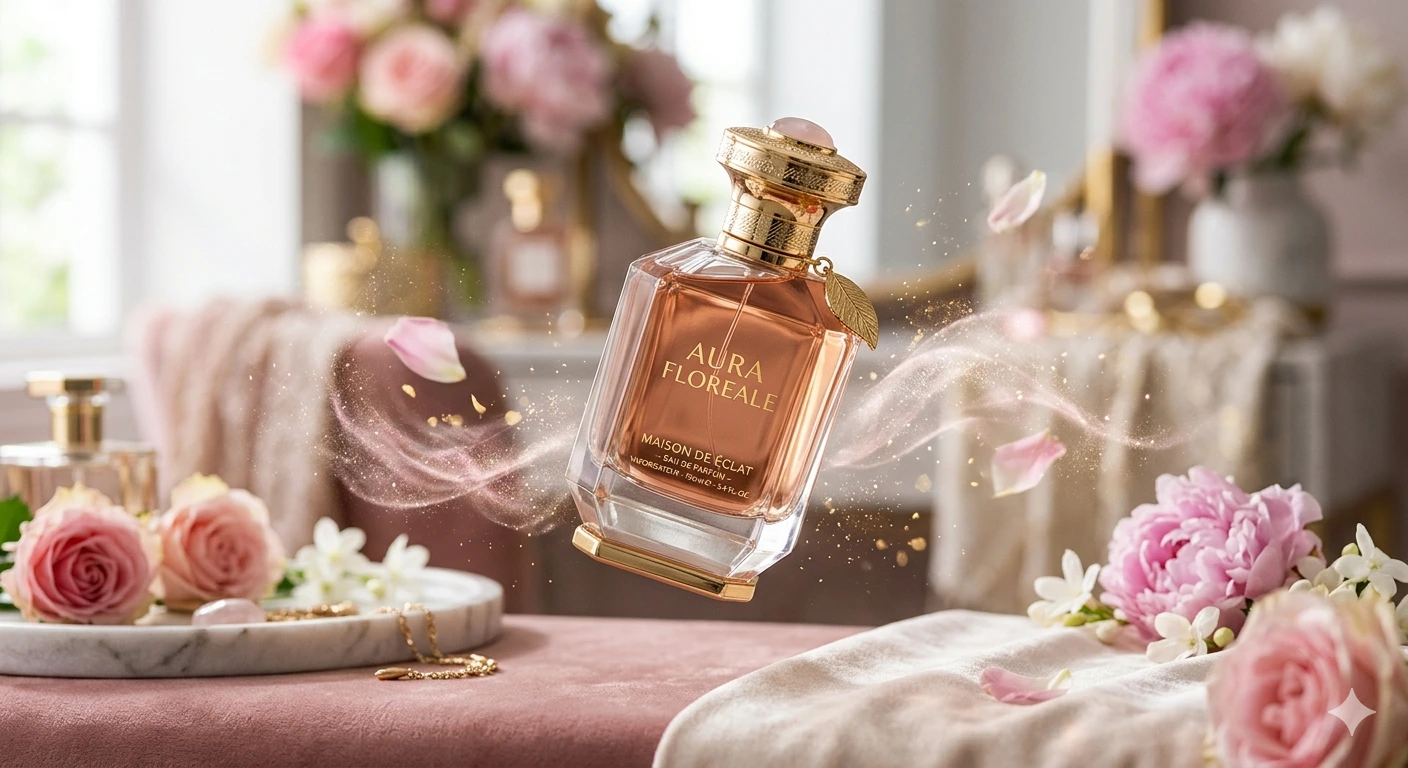 Essence in the Air — The Floating Perfume Elegance