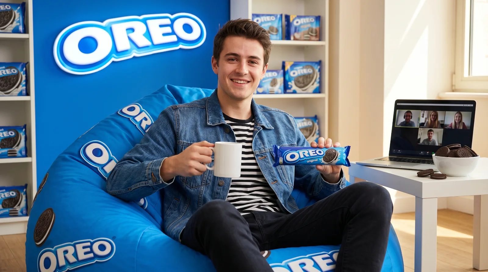 Oreo Comfort Zone — The Blue Room Moment