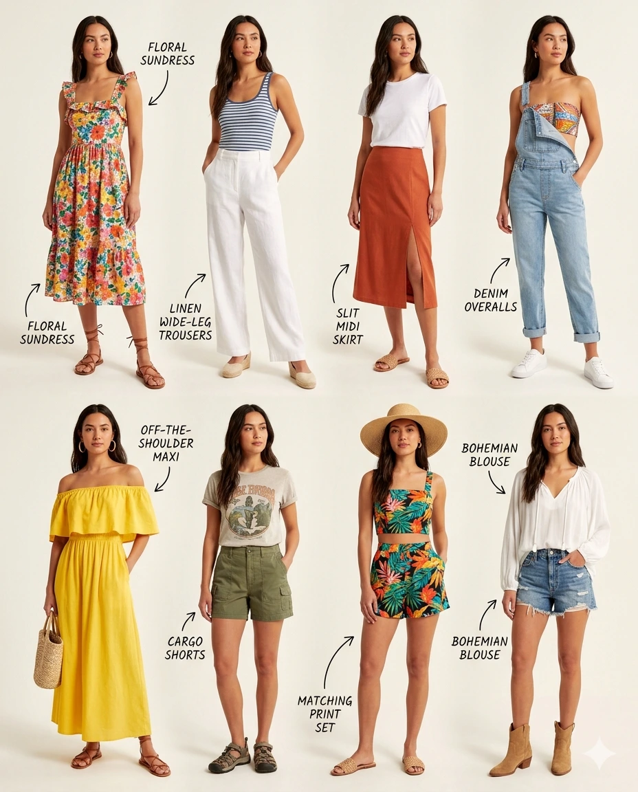 Summer Identity — Freeform Fashion Editorial Collage