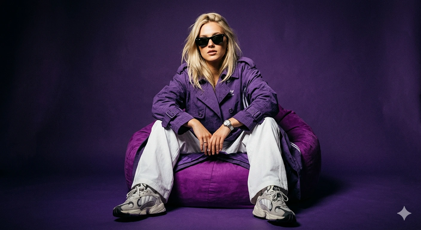 VIOLET MOMENT : THE ADIDAS STATE OF GRAVITY