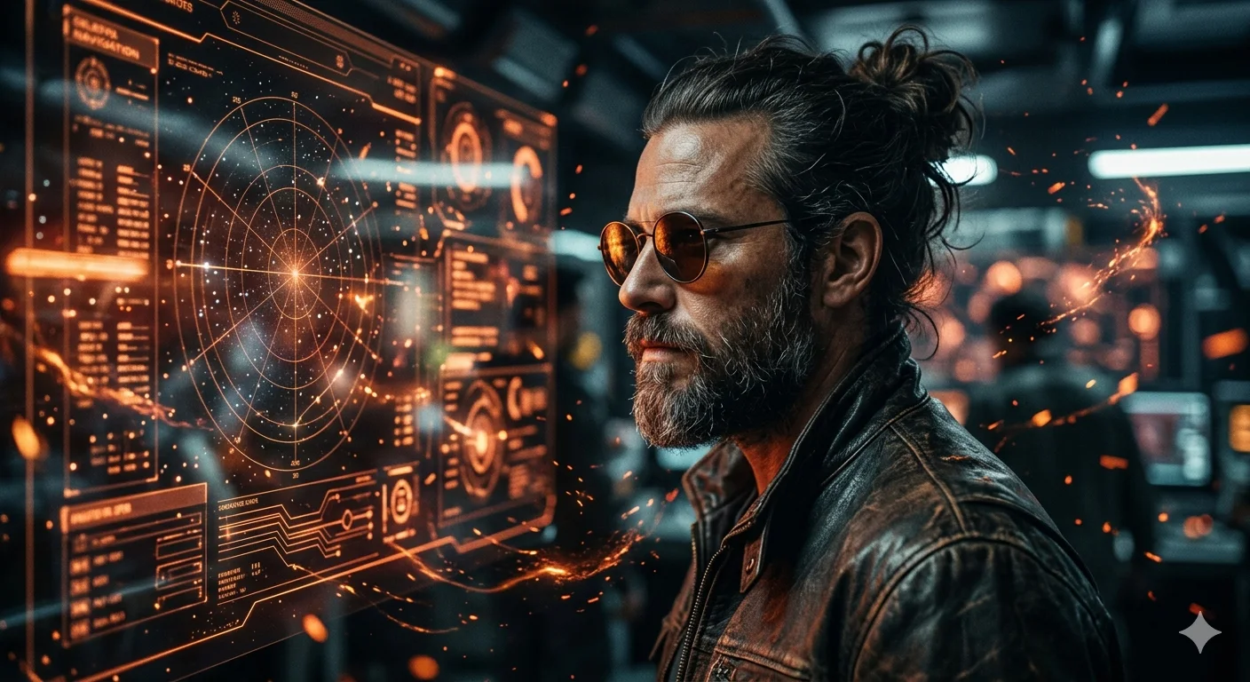 Celestial Navigator — The Cyber Ember Interface