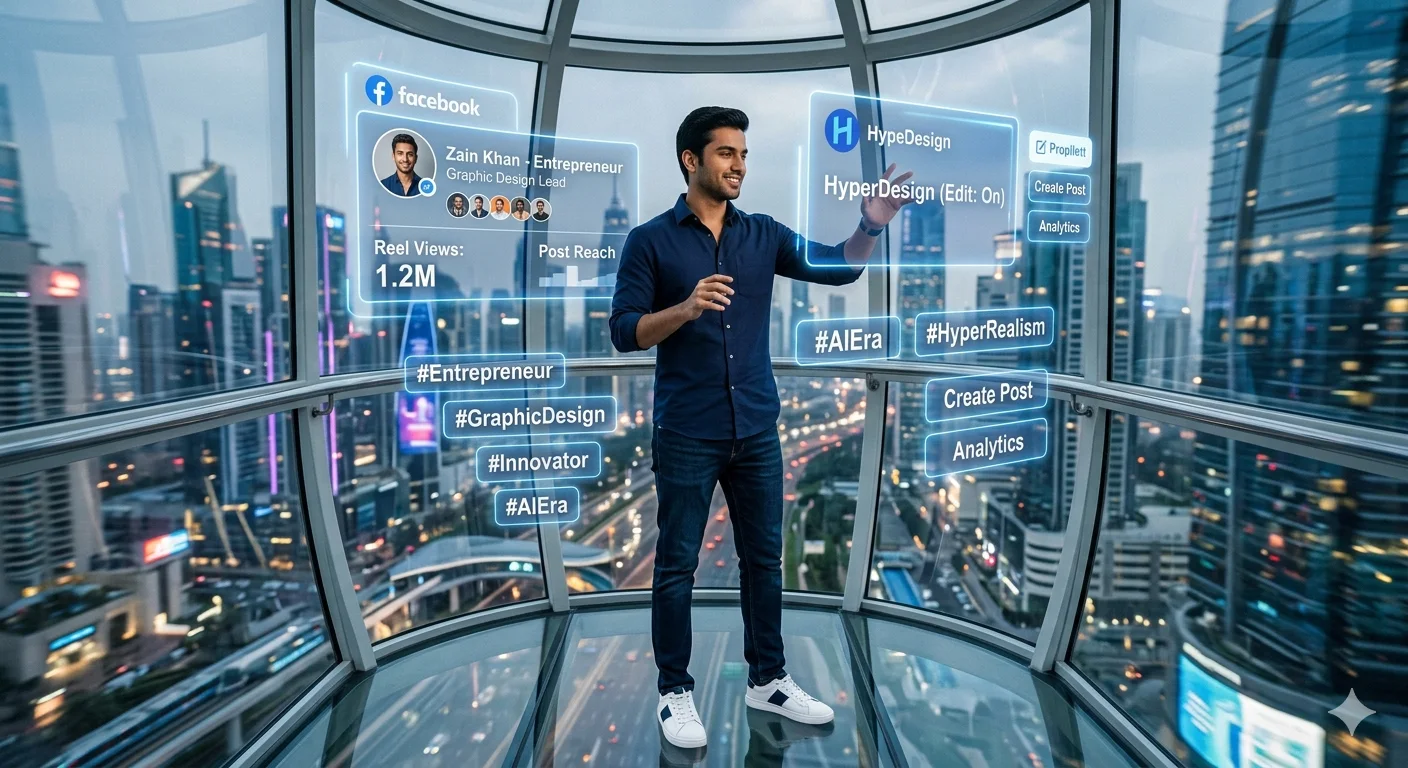 Social Sphere — The Facebook Hologram Identity