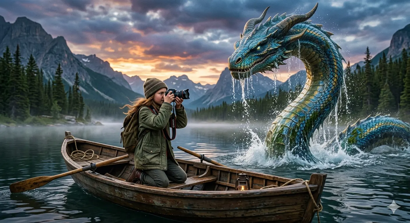 THE SERPENT OF THE SILENT LAKE