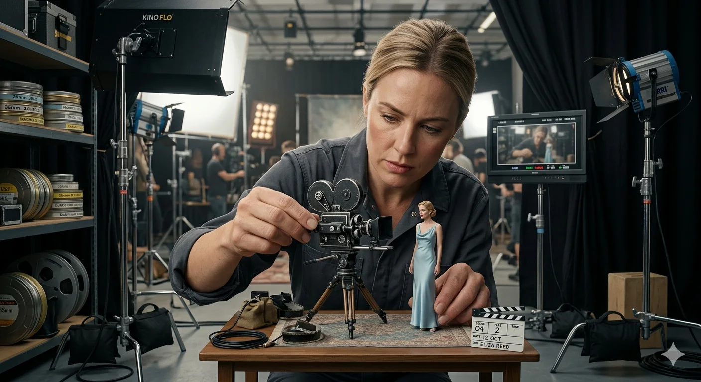 Giant Director: The Miniature Film Studio – Ultra-Realistic Cinematic Scale Fantasy Scene