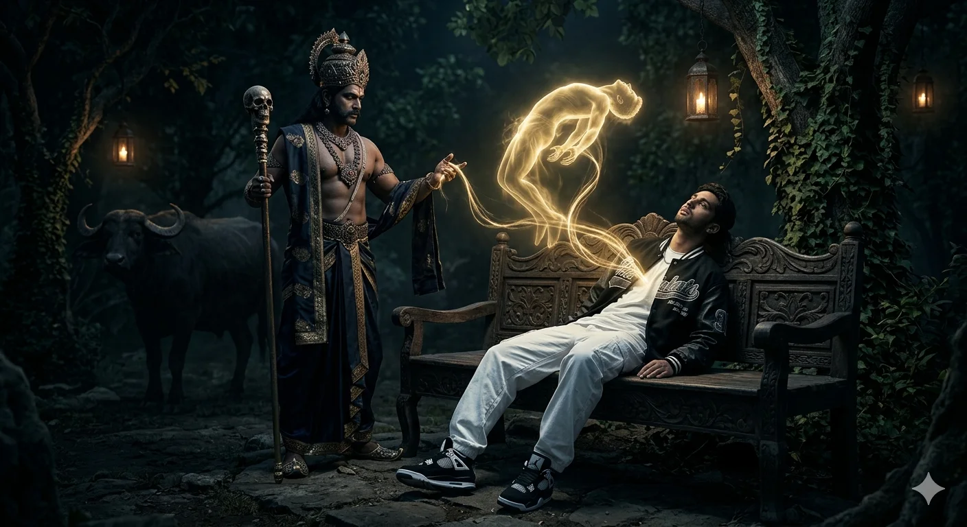 Yamraj’s Call — The Soul Beyond the Garden