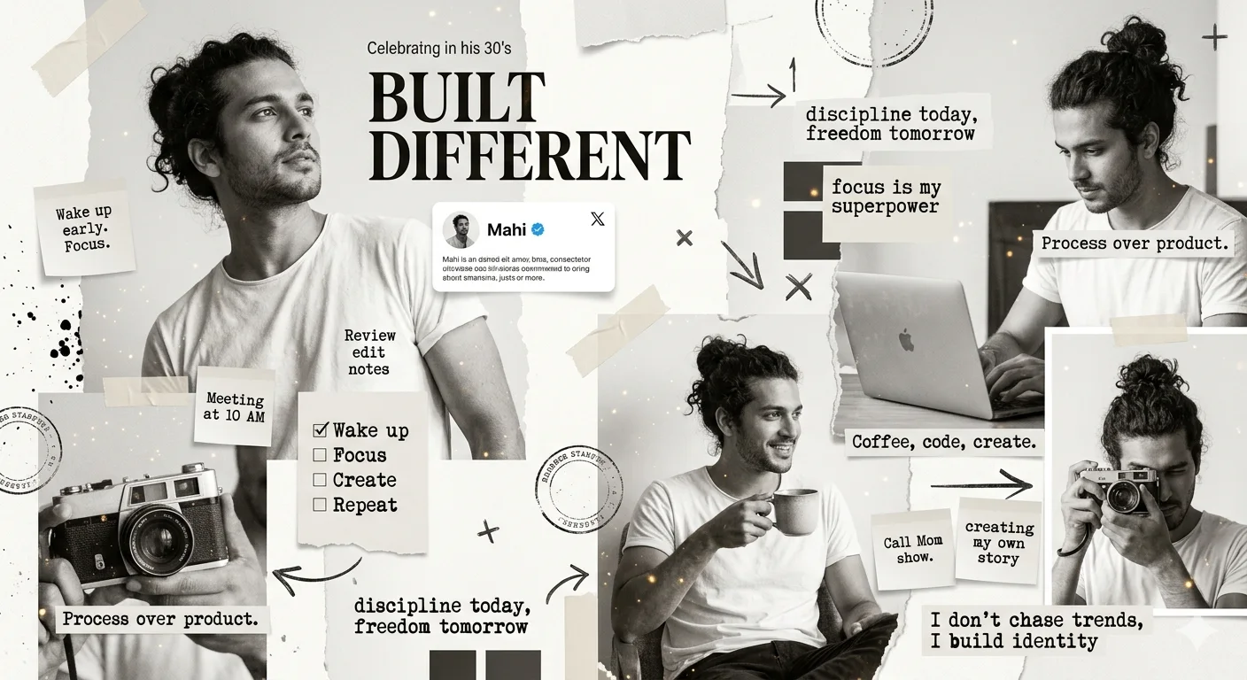 BUILT DIFFERENT — The Identity of Mahi