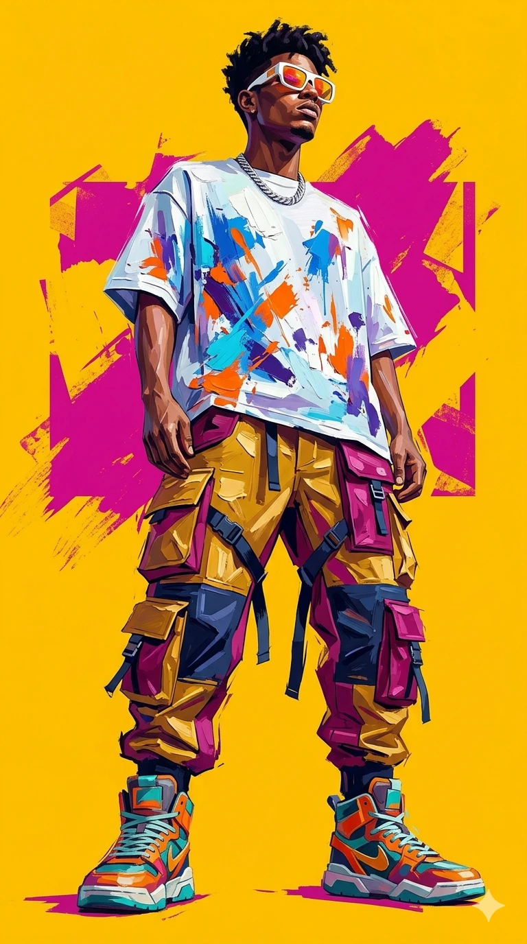Electric Dominance — The Impasto Street Titan