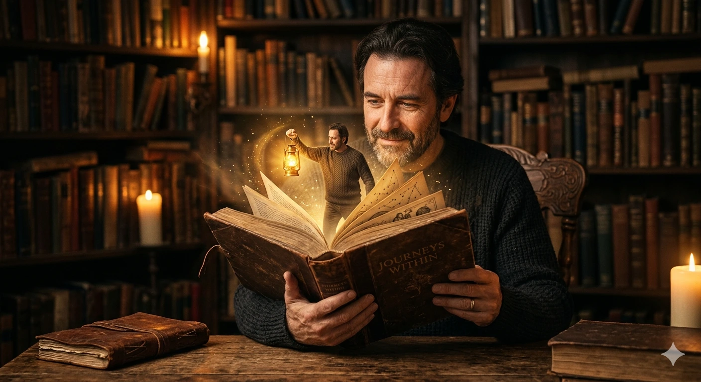The Lantern Within — A Journey Through Pages & Self