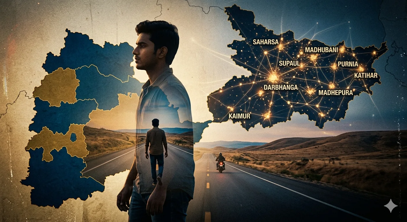 Mapped Identity — Roads of Telangana & Inner Journey
