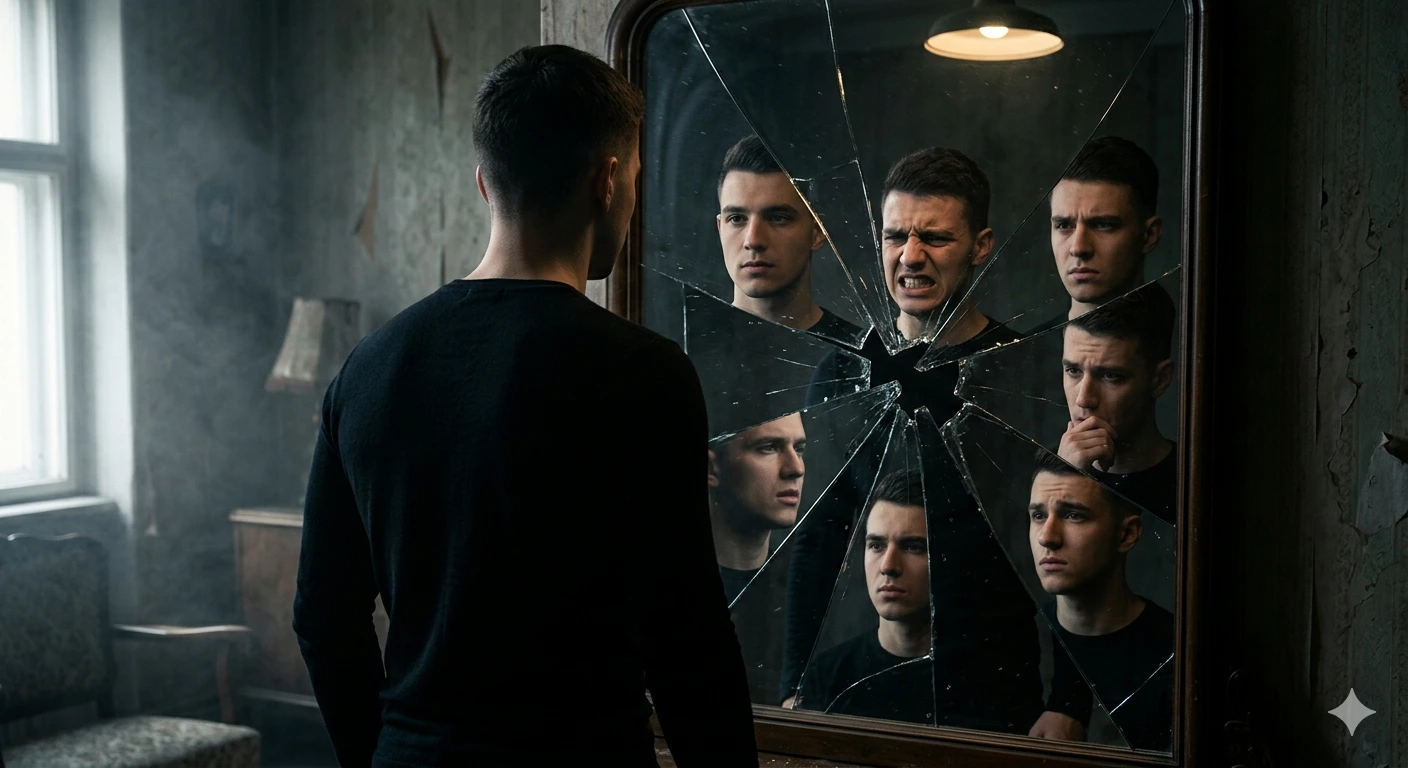 Fractured Self — The Mirror of Inner Conflict