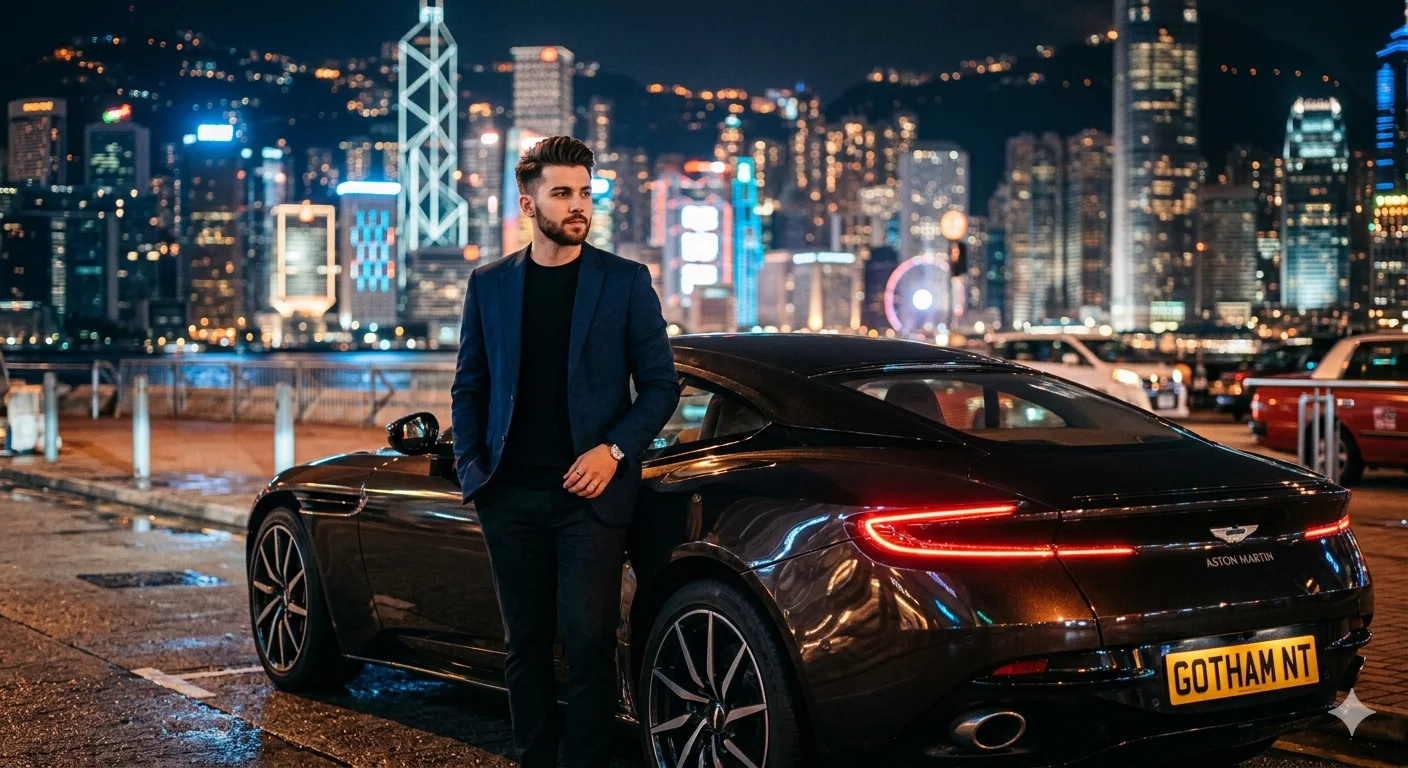 Midnight Drive — City Lights & Silent Confidence
