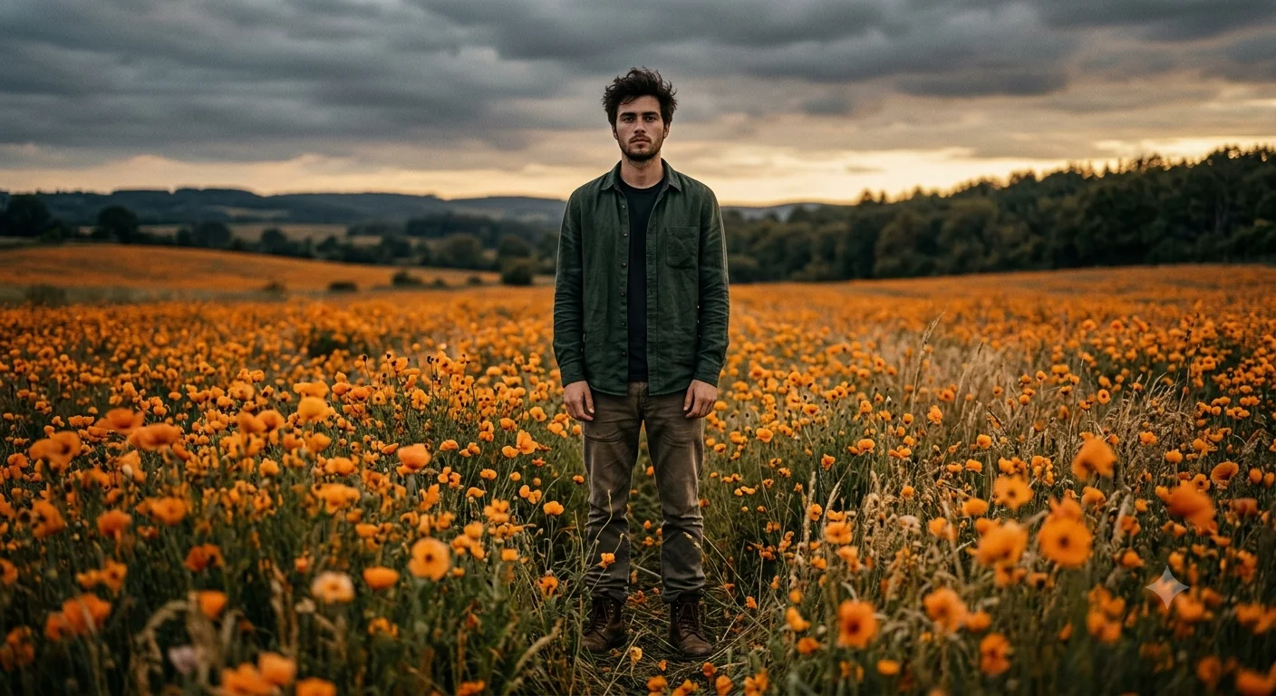 Wild Bloom Silence — The Orange Field Gaze