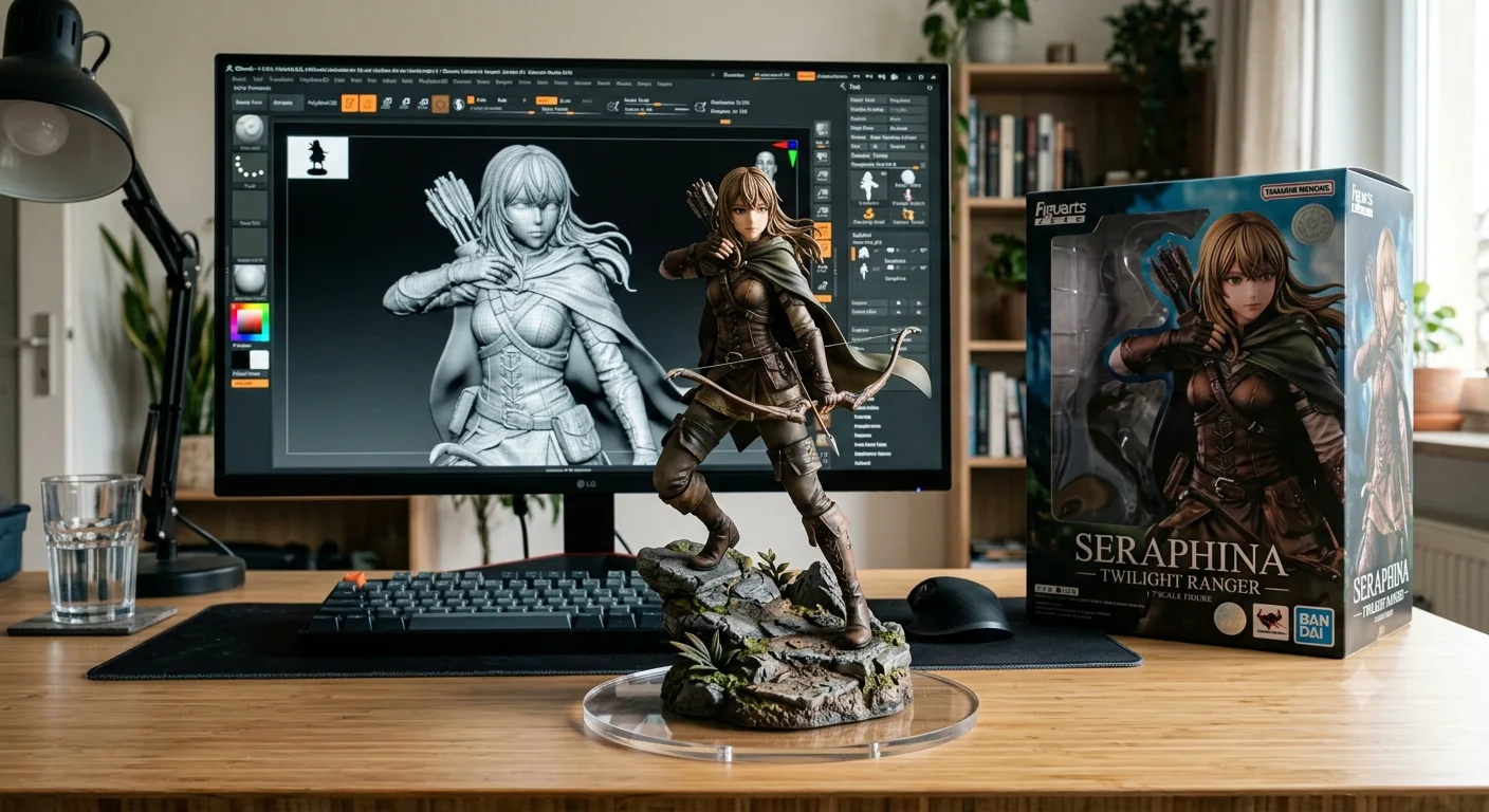 From Sculpt to Shelf — Studio Figure Showcase