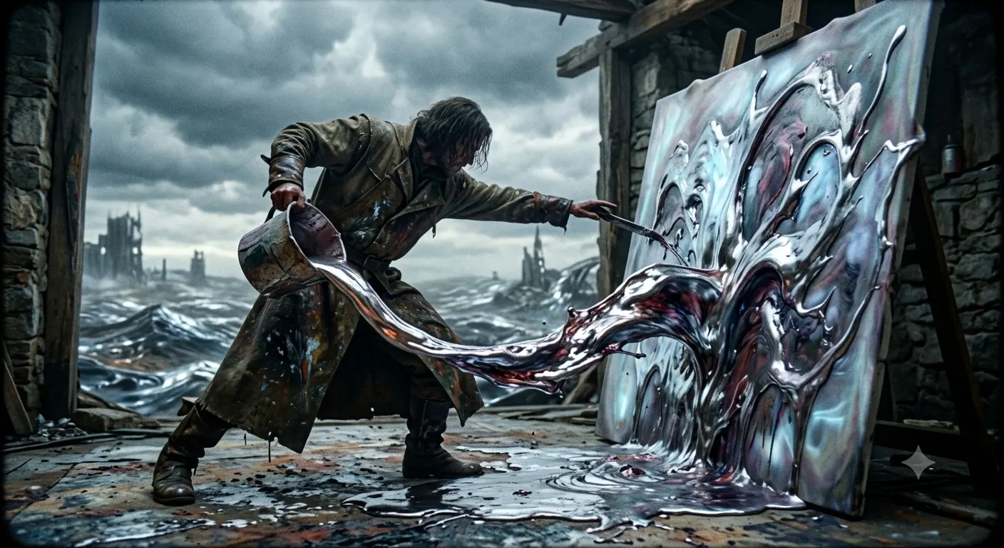 LIQUID CHAOS : THE PAINTER OF FORGOTTEN NIGHTMARES