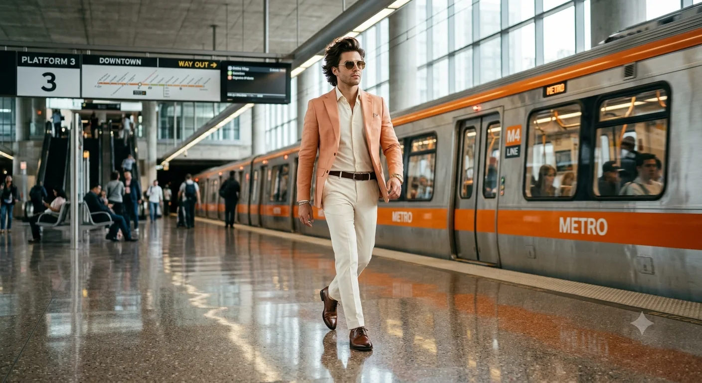 CITY VELOCITY: Metro Luxe Cinematic Fashion Walk