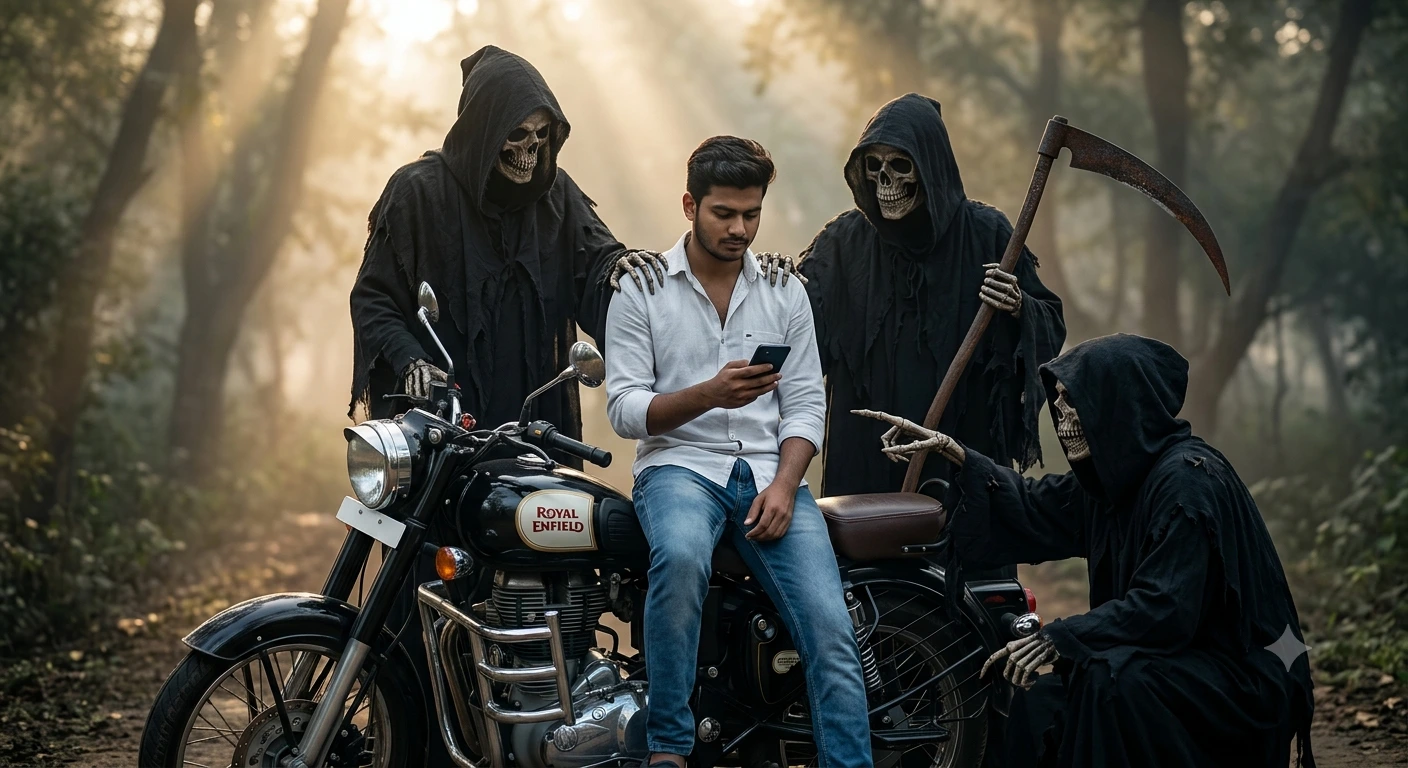 WHISPERS OF DEATH: Royal Enfield Cinematic Encounter