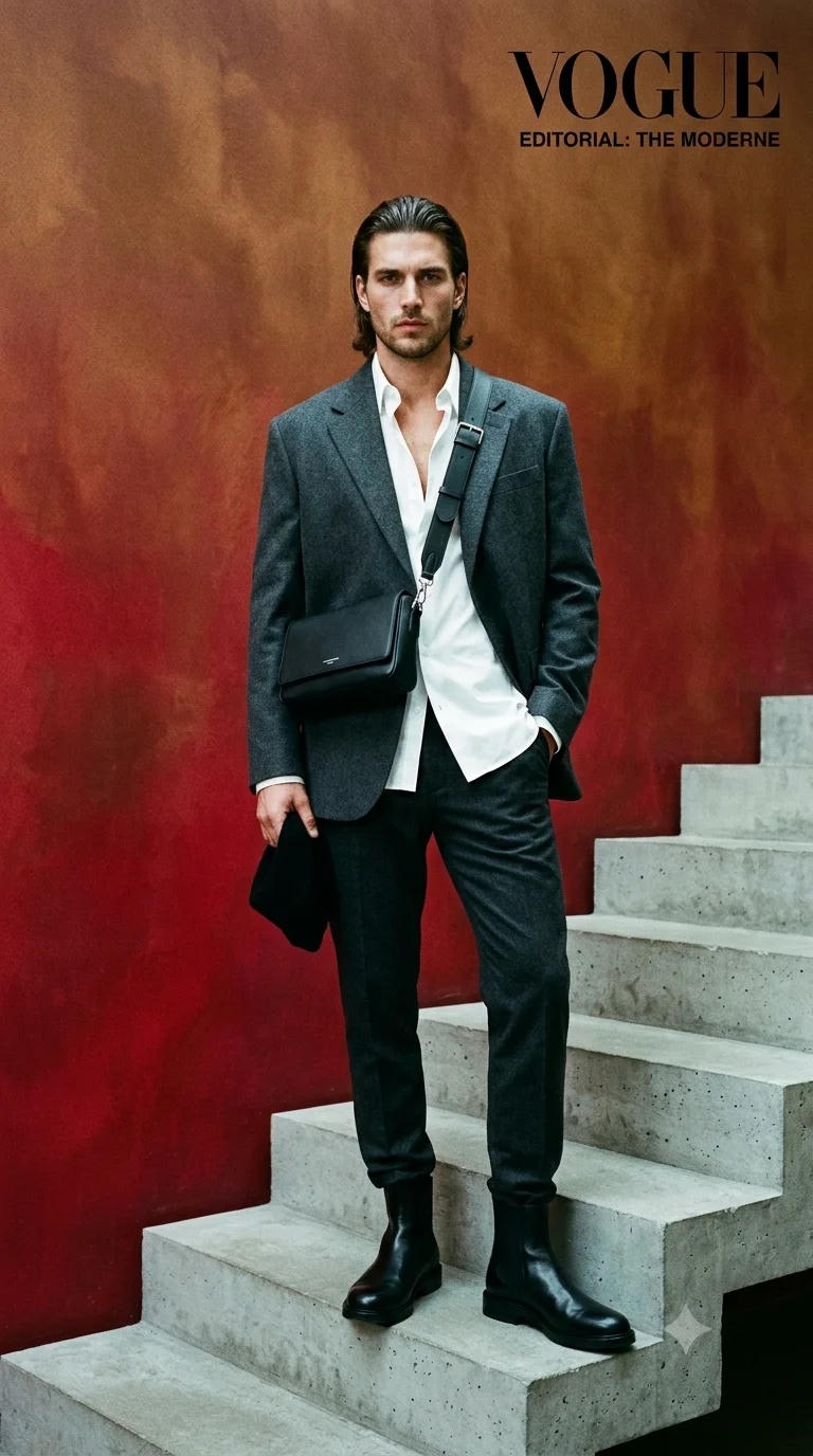 THE MODERN ICON: Minimalist Luxury Editorial – Ram Dixit Vogue Campaign
