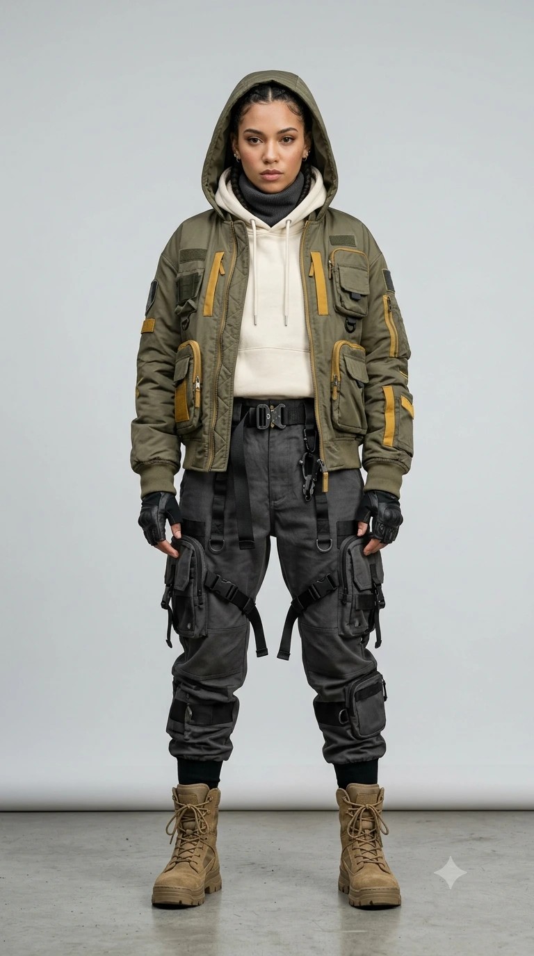 Urban Vanguard — The Tactical Elegance Portrait