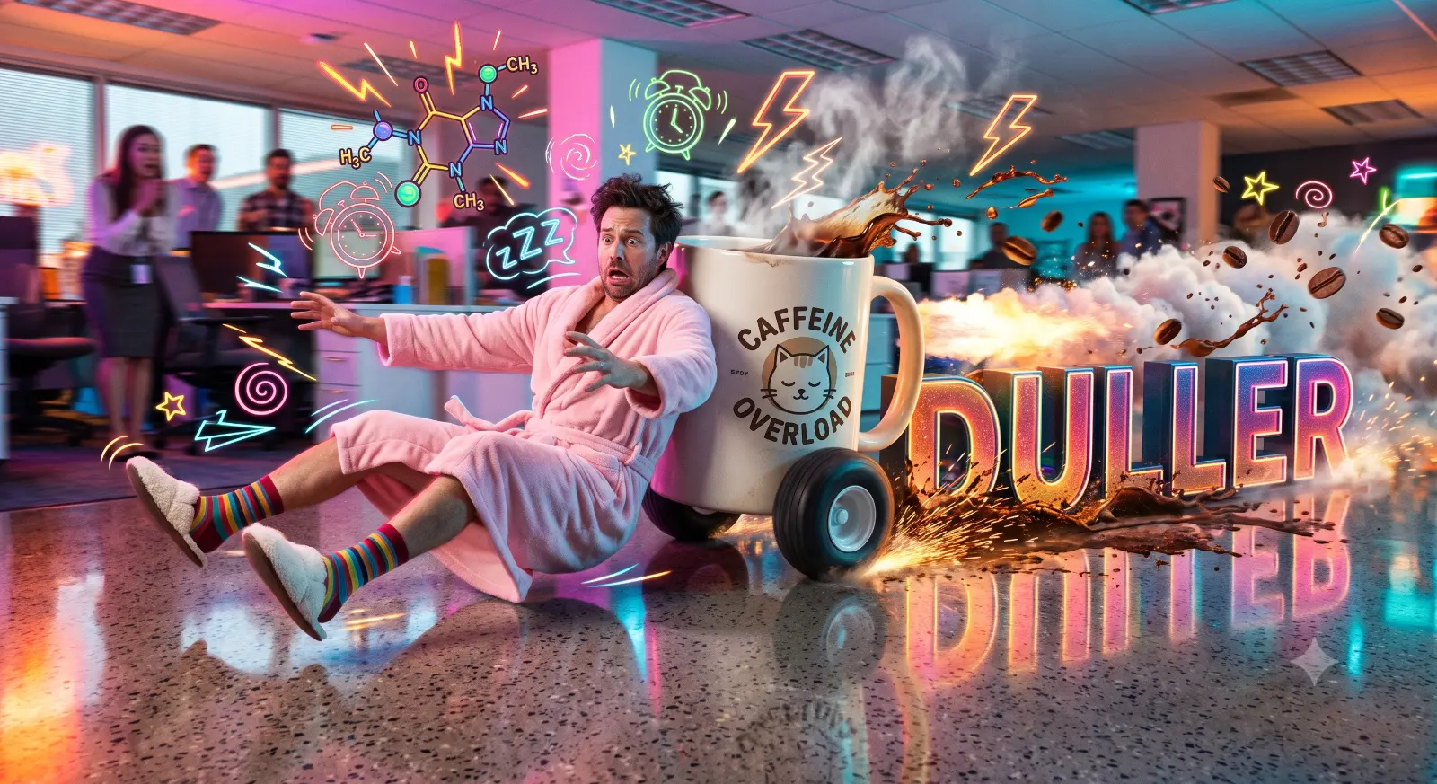 Surreal Office Coffee Mug Drag