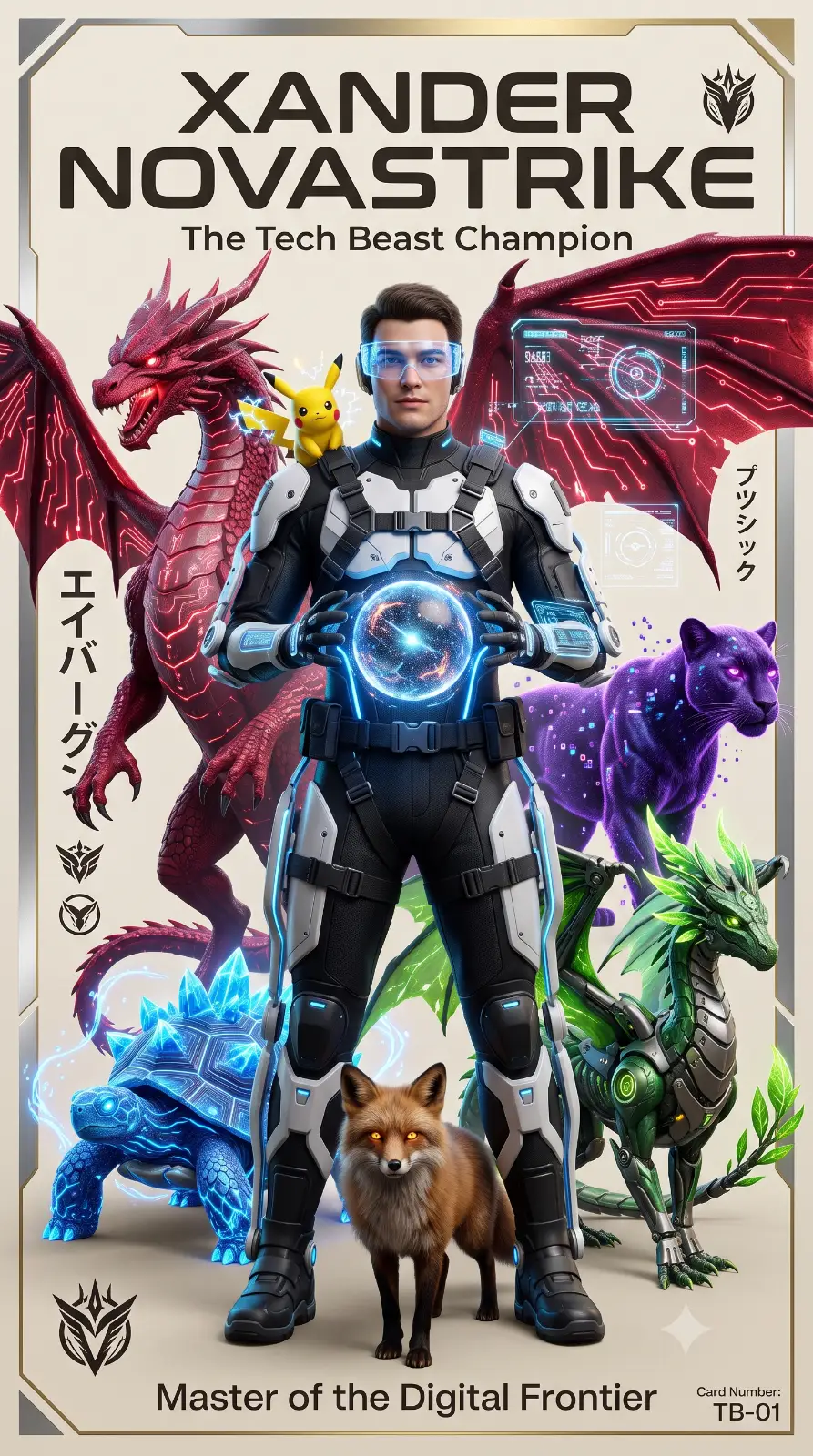 Sci-Fi Poster and Collectible Card