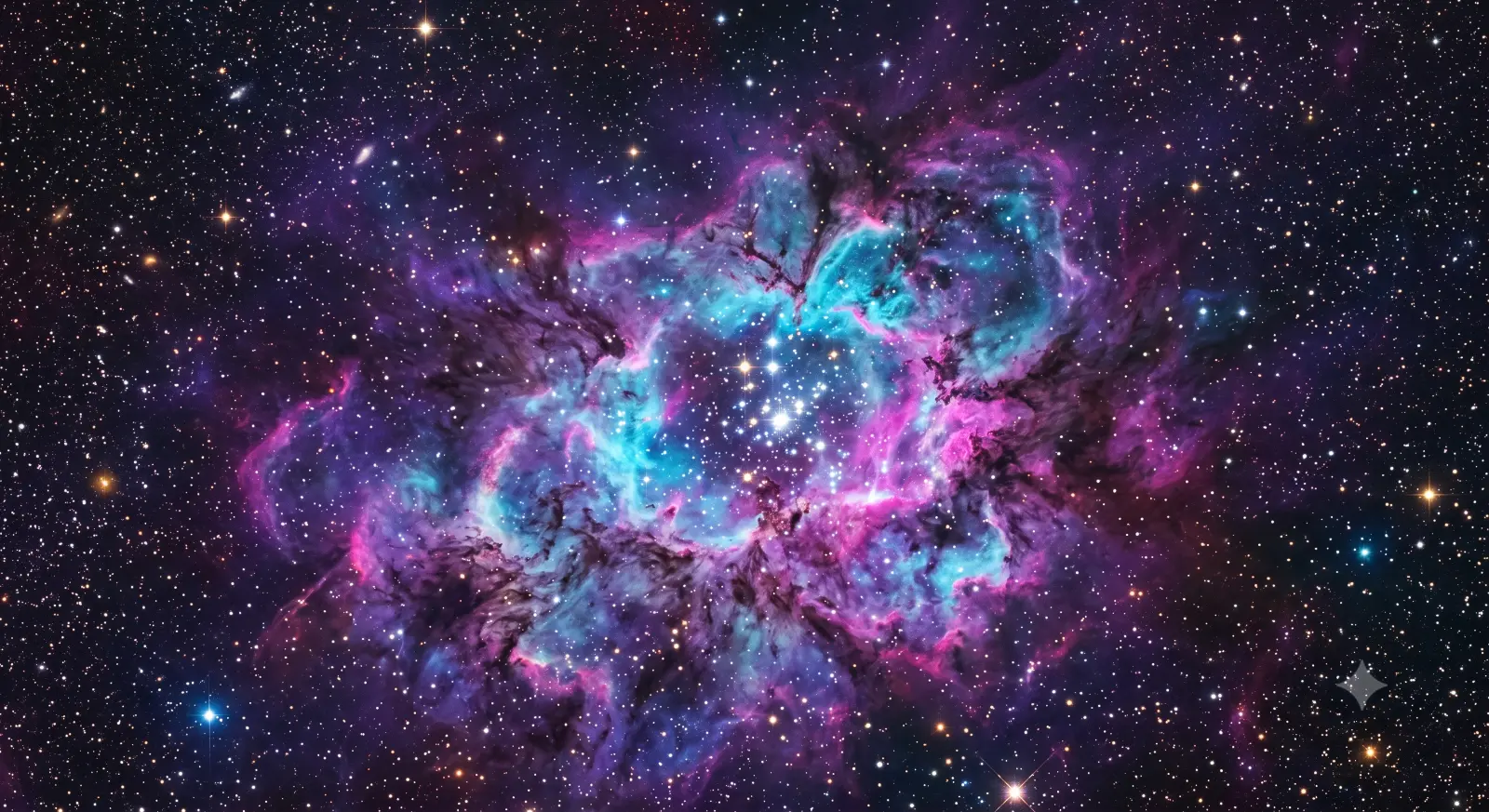 Deep Space Nebula Stellar Cloud
