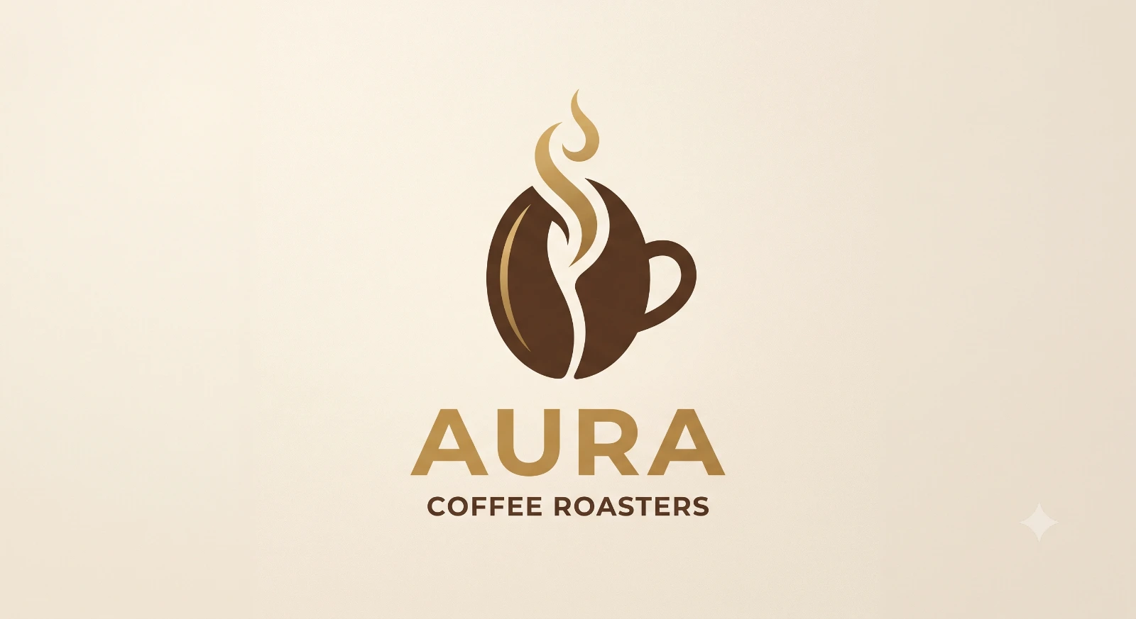 Elegant Coffee Brand Logo Design