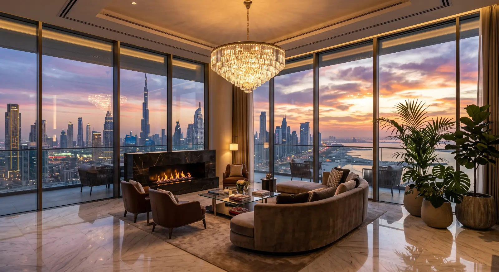 Luxury Penthouse Architectural Visualization Prompt
