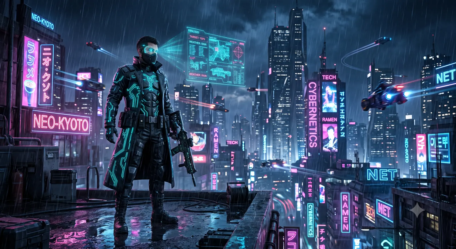 Neon City Vigilante