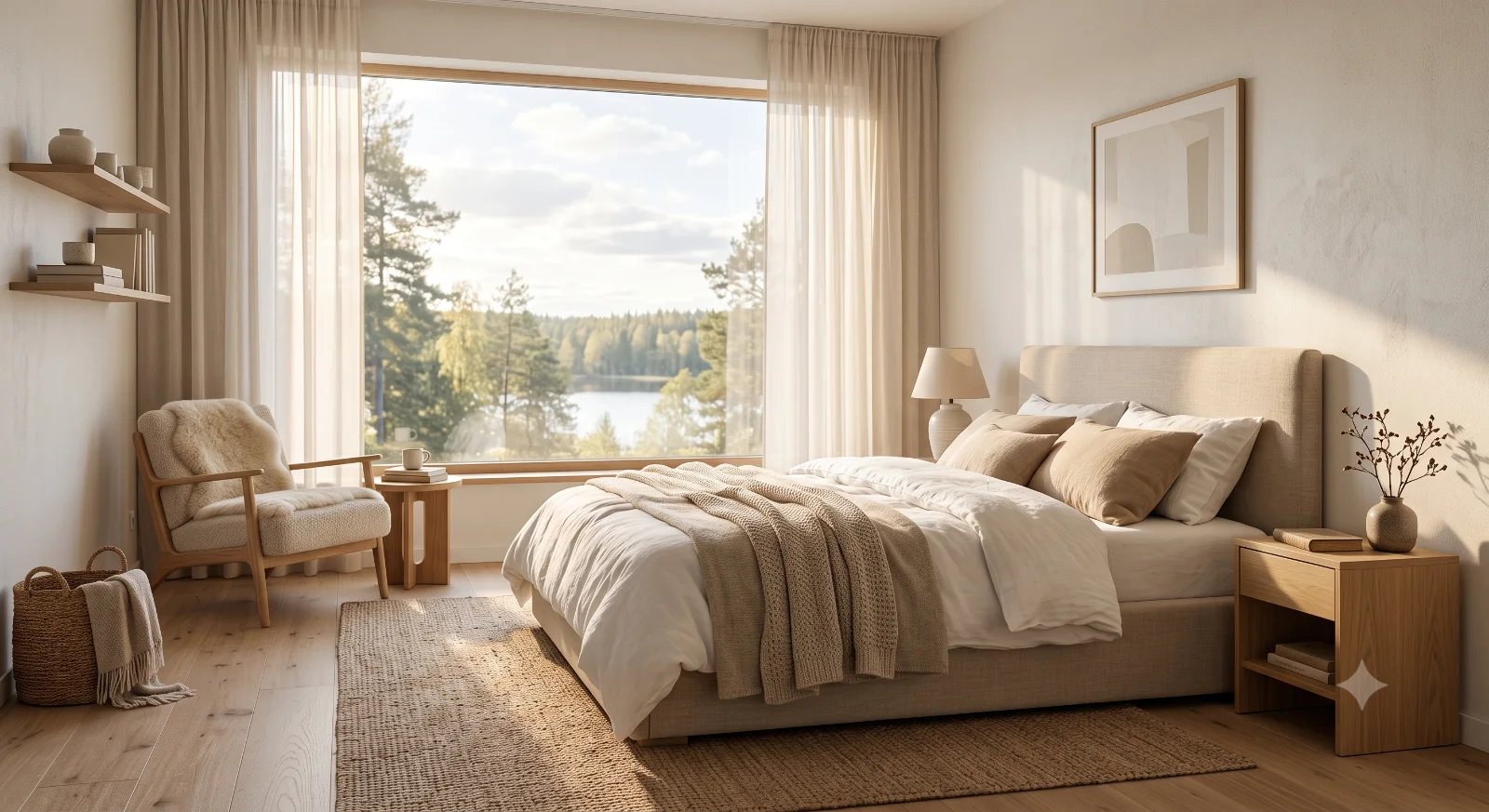 Scandinavian Bedroom Retreat