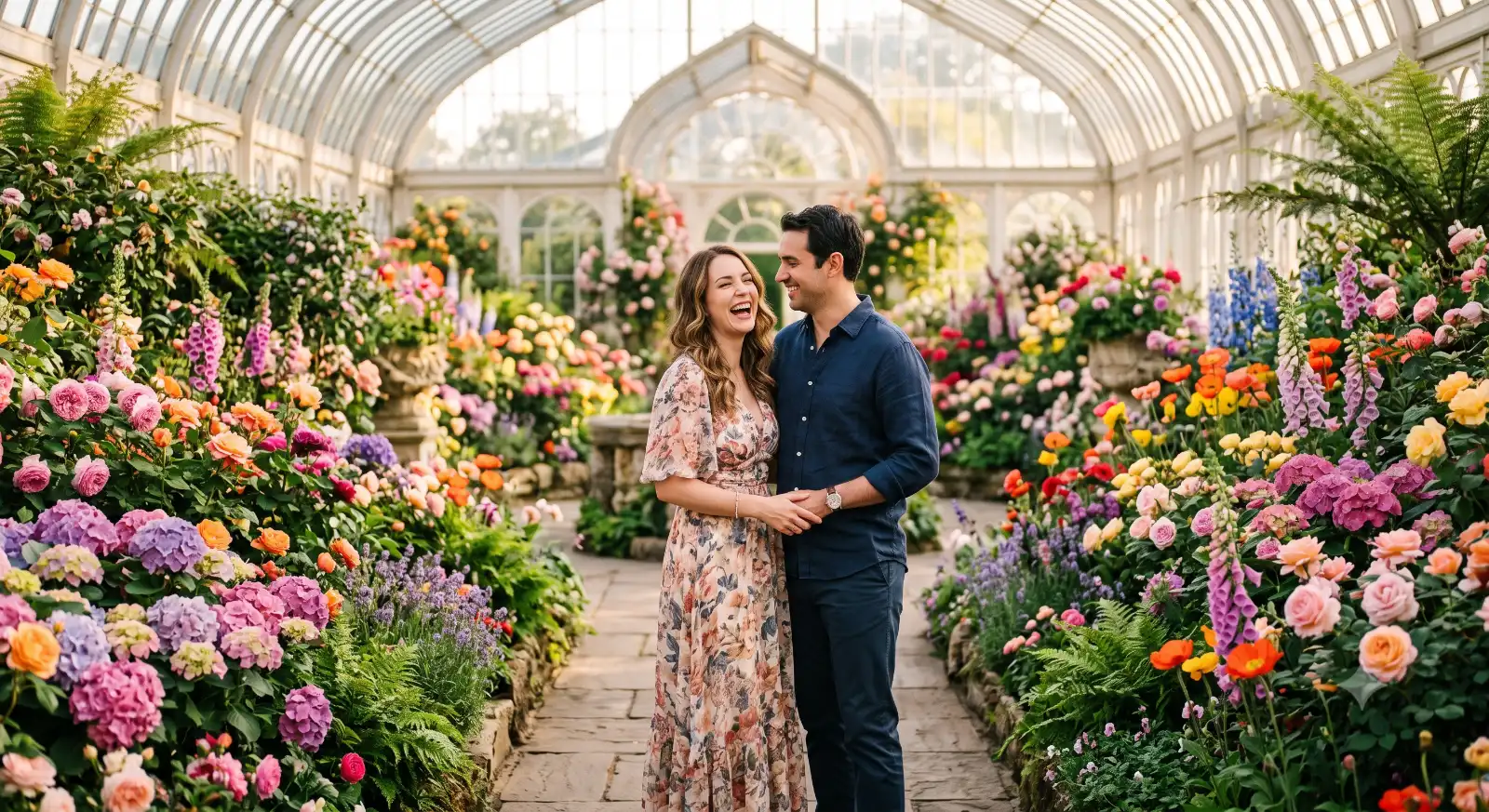 Flower Garden Portrait