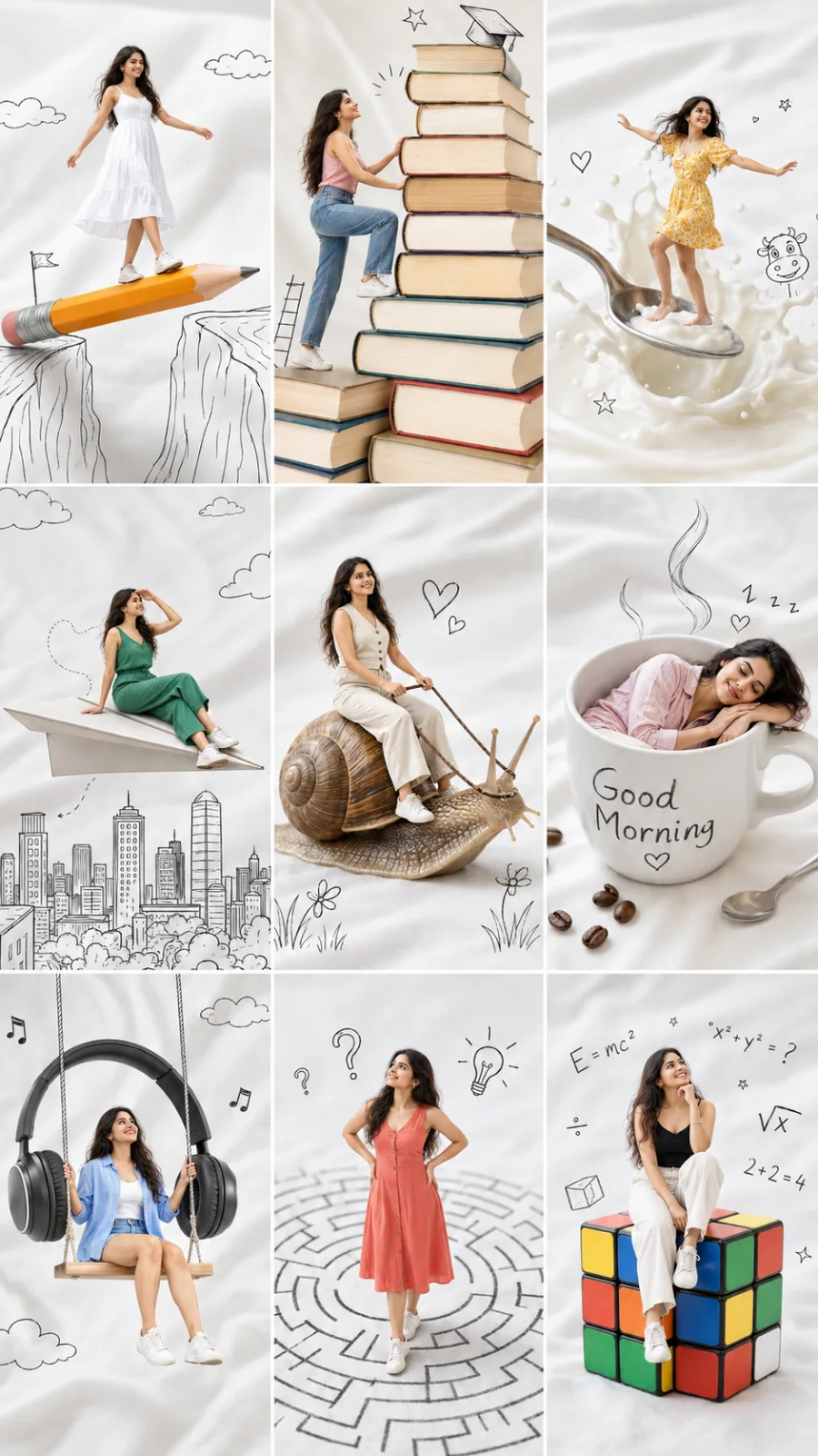 Whimsical adventures in a doodle world