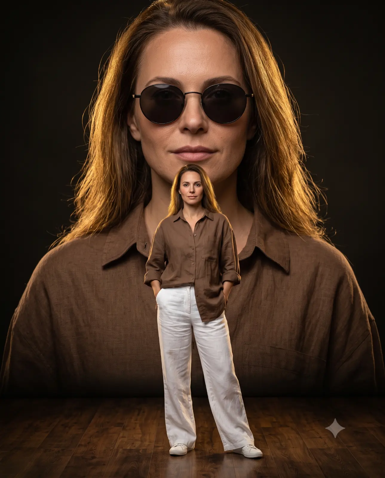 Cinematic Double Portrait Recreation