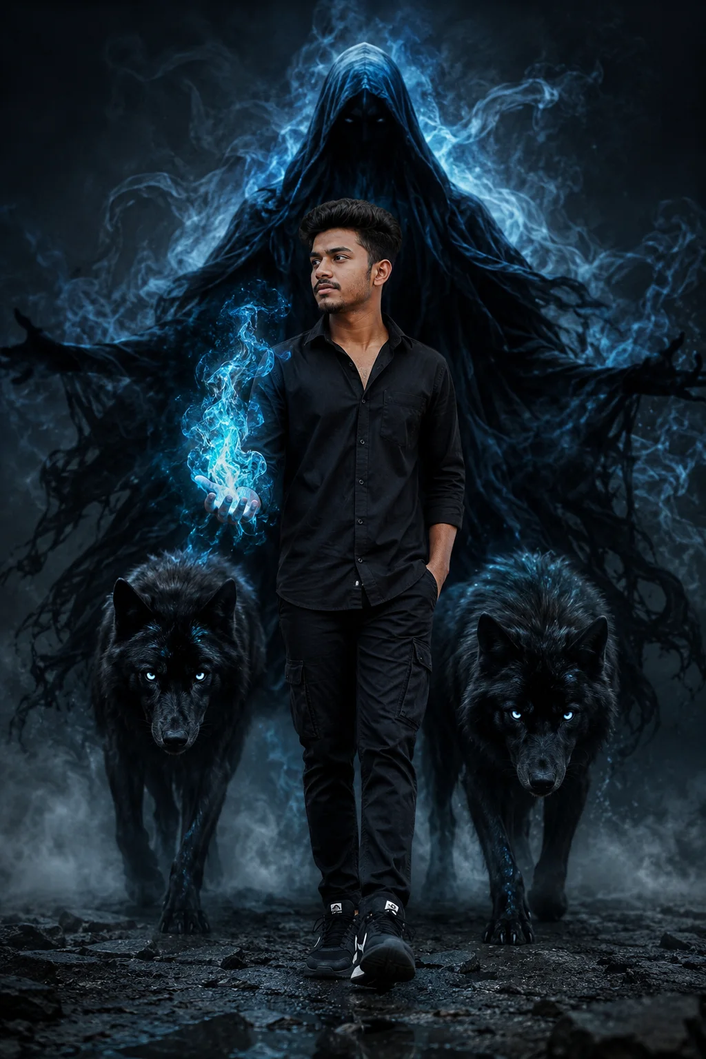 Mystic guardian and shadowy allies
