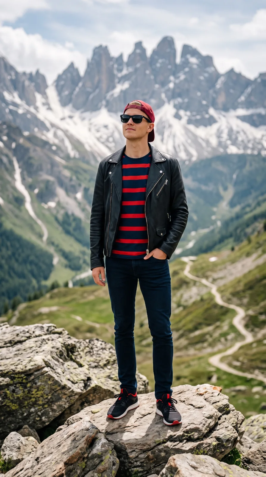 Swedish Man's Mountain Portrait